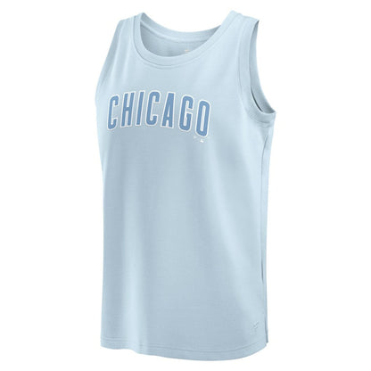 Chicago Cubs Elements Tank Top - Light Blue