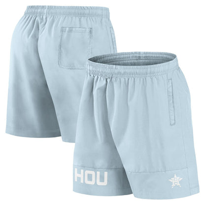 Houston Astros Elements Swim Shorts - Light Blue