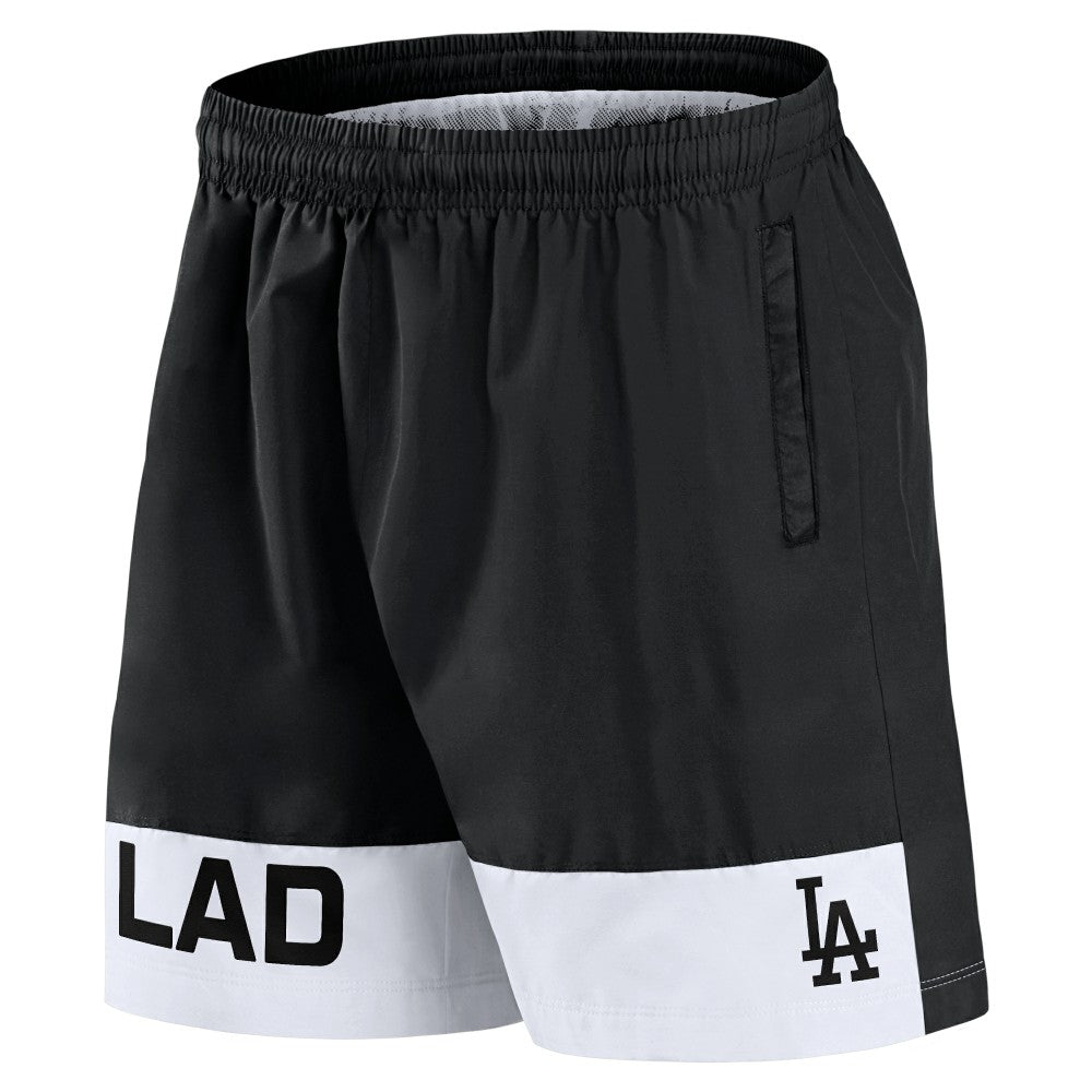 Los Angeles Dodgers Elements Swim Shorts - Black