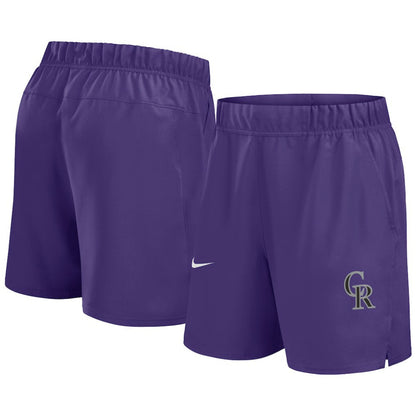 Colorado Rockies Woven Victory Dri-FIT Shorts - Purple | Nike