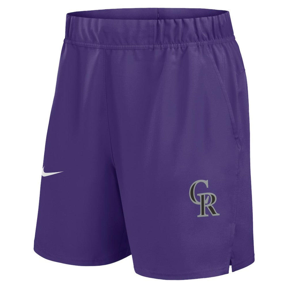 Colorado Rockies Woven Victory Dri-FIT Shorts - Purple | Nike
