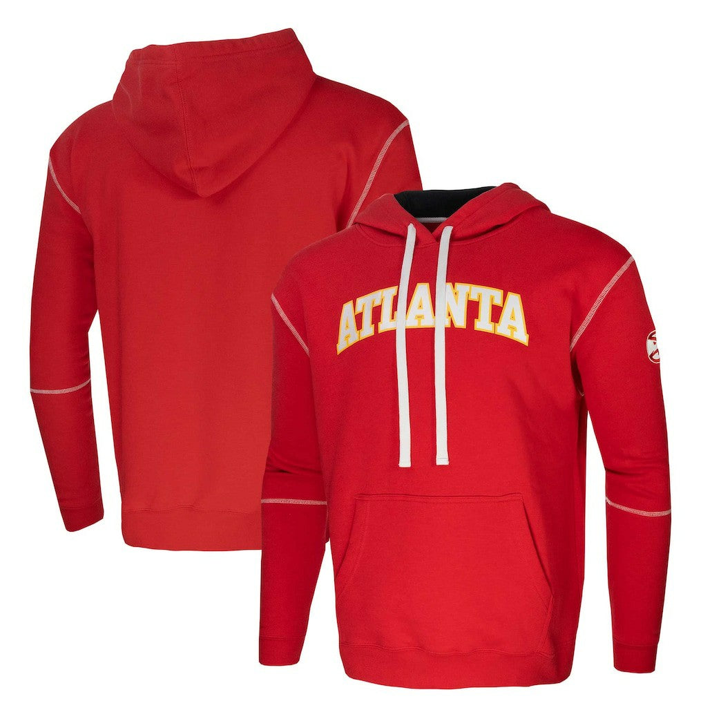 Atlanta Hawks Stadium Essentials Monument Pullover Hoodie - Red discount
