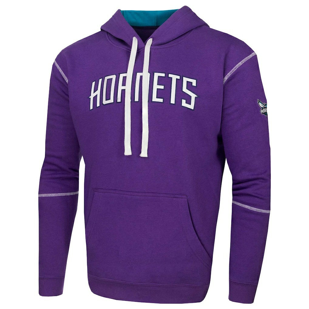 Charlotte Hornets Stadium Essentials Monument Pullover Hoodie - Purple shop