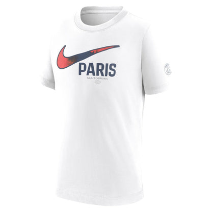 Paris Saint-Germain Youth Swoosh T-Shirt - White | Nike discount