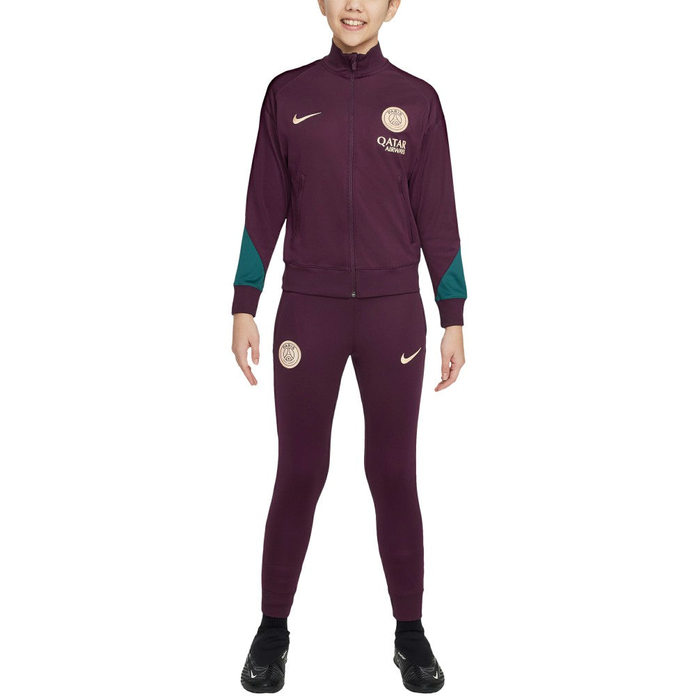 Paris Saint-Germain Youth 2024/25 Strike Performance Track Suit - Burgundy | Nike sale