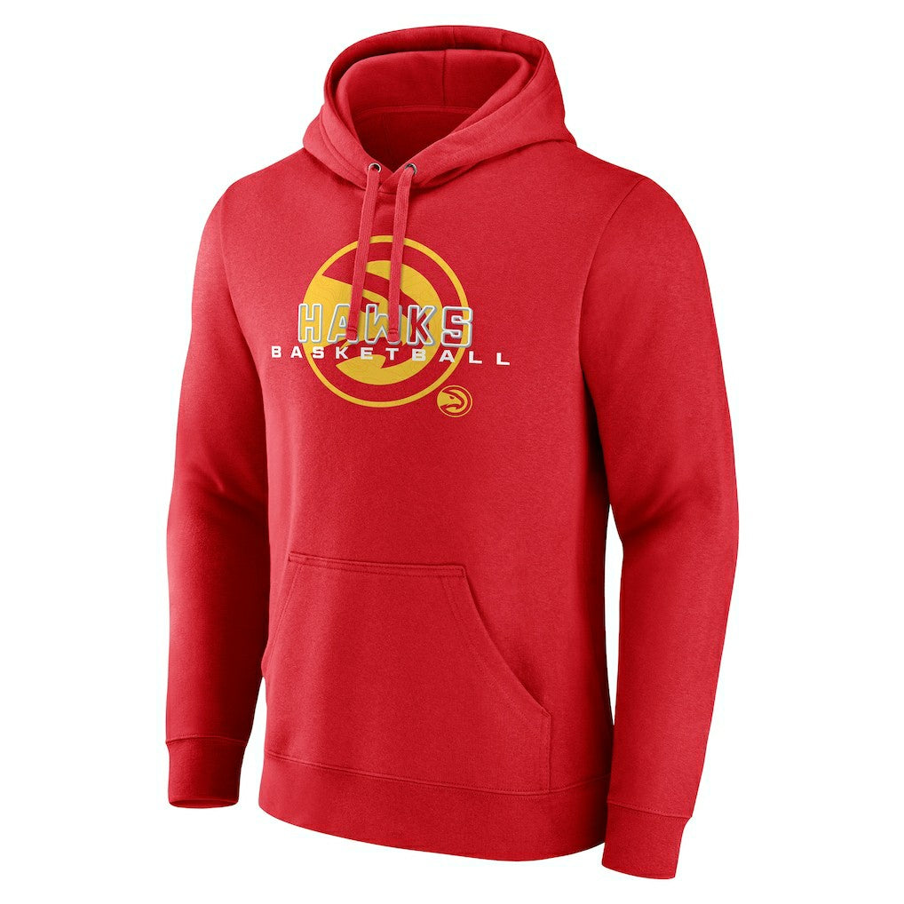 Atlanta Hawks Stellar Personalized Name & Number Pullover Hoodie - Red outlet