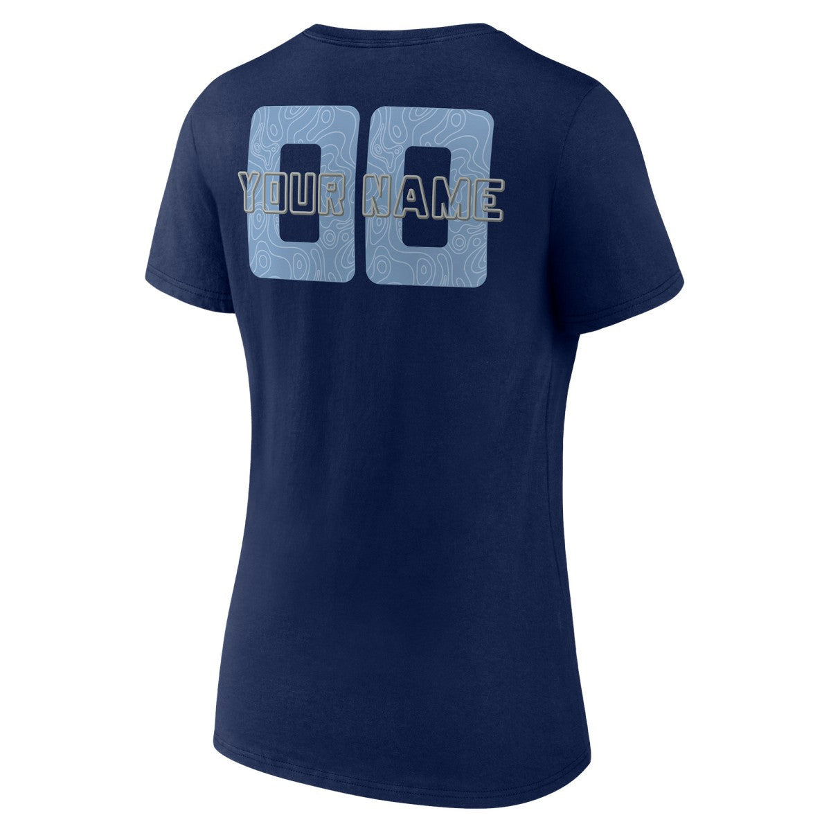 Memphis Grizzlies Women's Stellar Personalized Name & Number V-Neck T-Shirt - Navy cheap