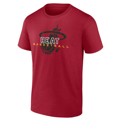Miami Heat Stellar Personalized Name & Number T-Shirt - Red online