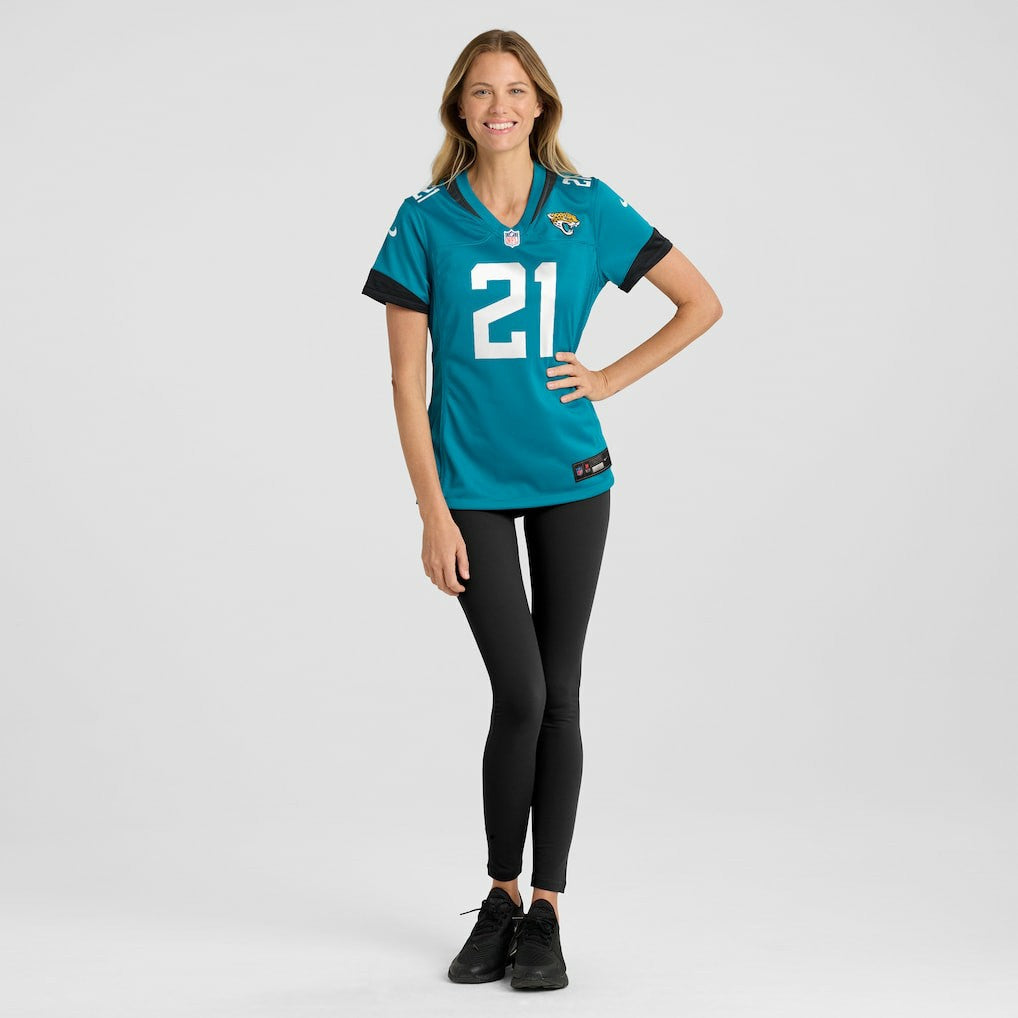 Christian Braswell Jacksonville Jaguars Women's Team Game Jersey - Teal | Nike on sale