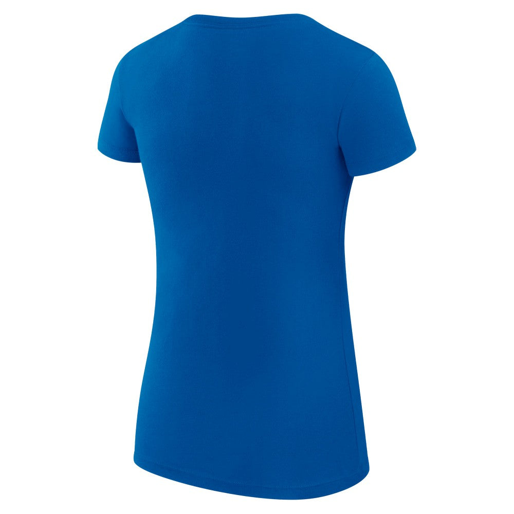 Kansas City Royals G-III 4Her by Carl Banks Women's Super-Slim Fit Lightweight Love Graphic Team T-Shirt - Royal