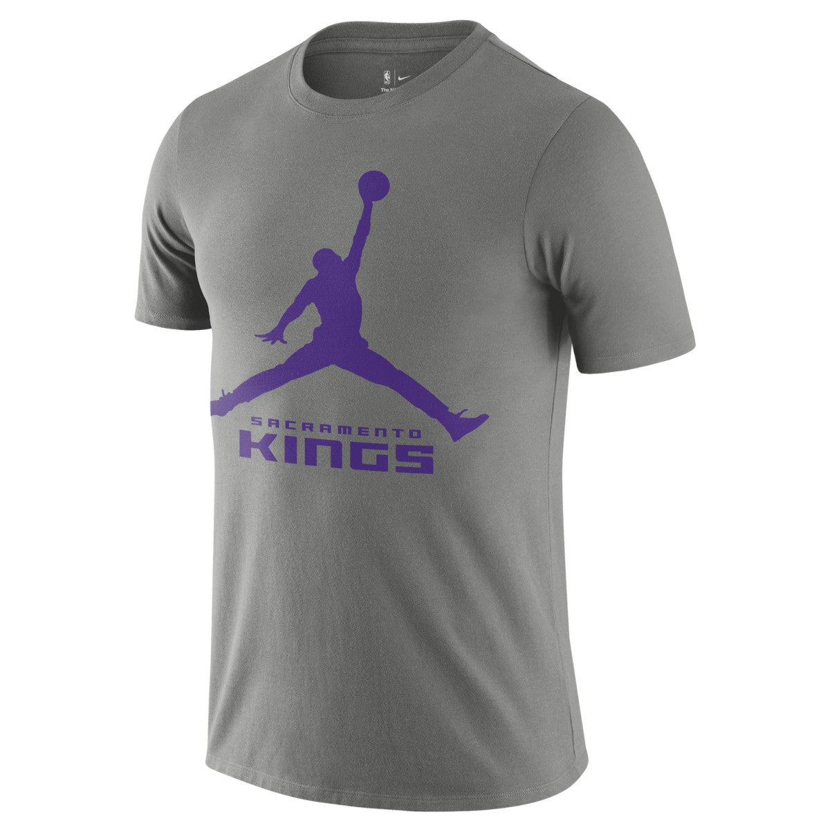 Sacramento Kings Essential Jumpman T-Shirt - Gray | Nike outlet