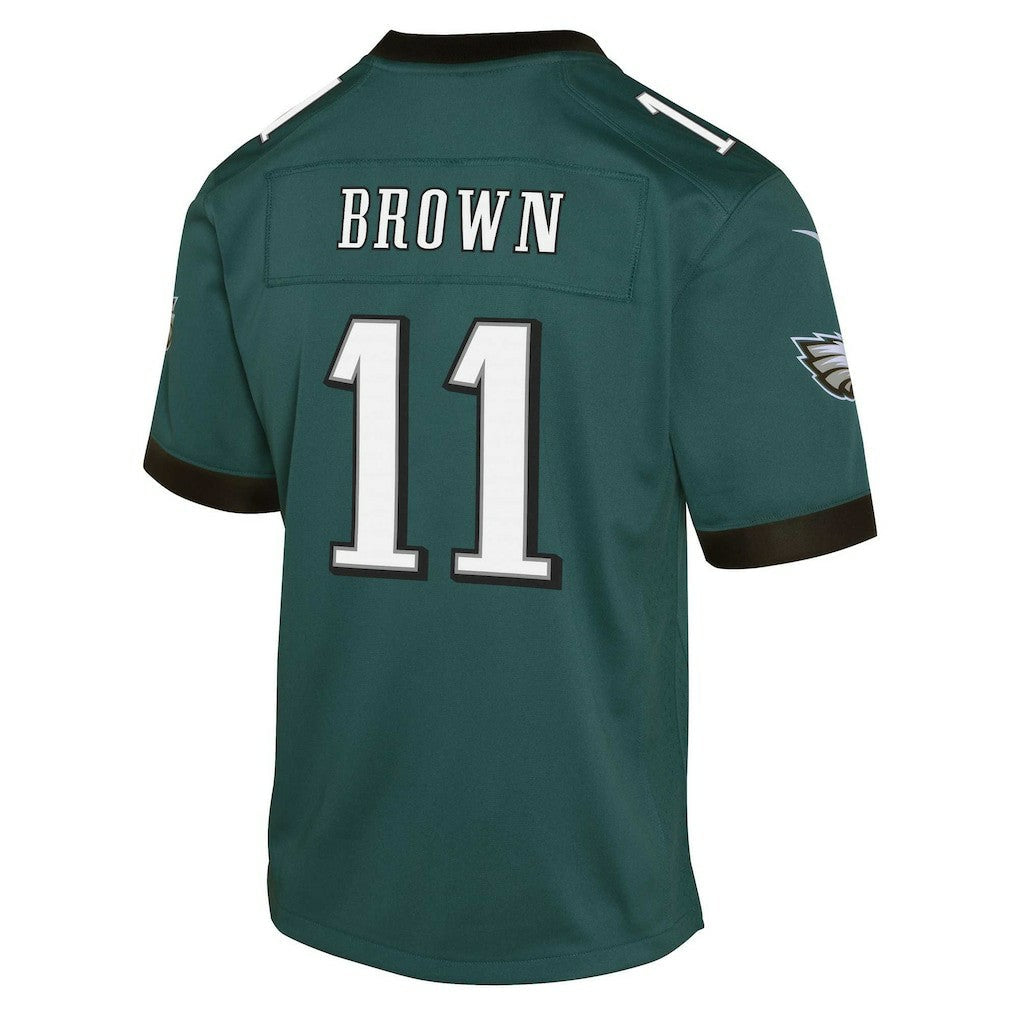 A.J. Brown Philadelphia Eagles Youth Game Jersey - Green | Nike cheap