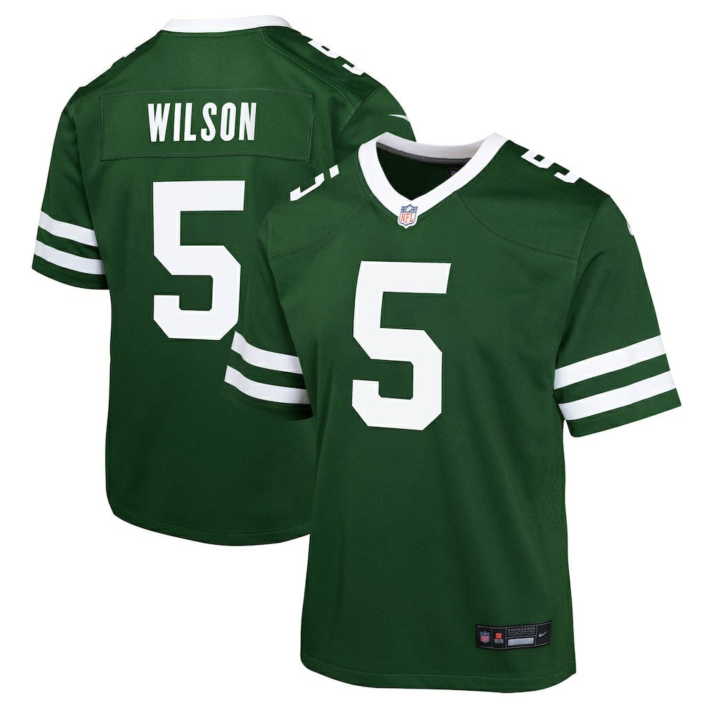 Garrett Wilson New York Jets Youth Game Jersey - Green | Nike discount