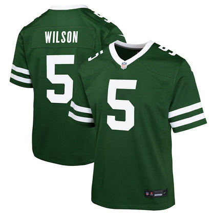 Garrett Wilson New York Jets Youth Game Jersey - Green | Nike discount