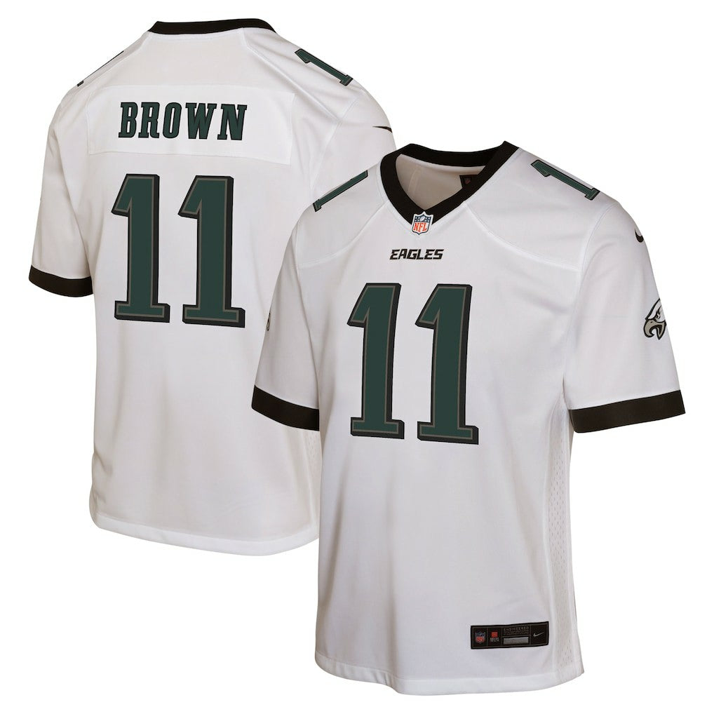 A.J. Brown Philadelphia Eagles Youth Game Jersey - White | Nike discount