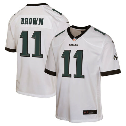 A.J. Brown Philadelphia Eagles Youth Game Jersey - White | Nike discount
