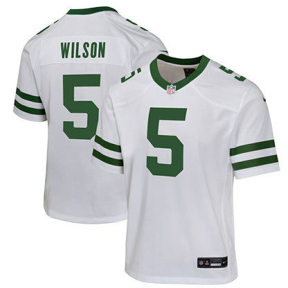 Garrett Wilson New York Jets Youth Game Jersey - White | Nike cheap