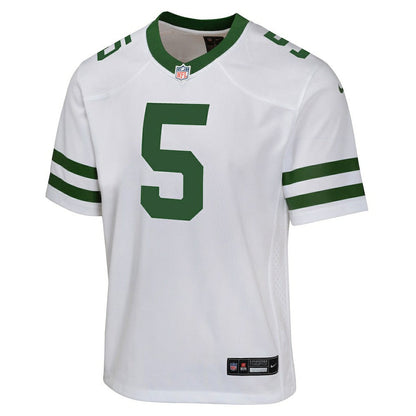 Garrett Wilson New York Jets Youth Game Jersey - White | Nike cheap