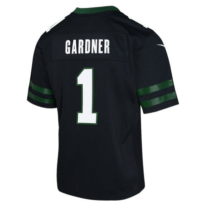 Ahmad Sauce Gardner New York Jets Youth Game Jersey - Black | Nike for sale