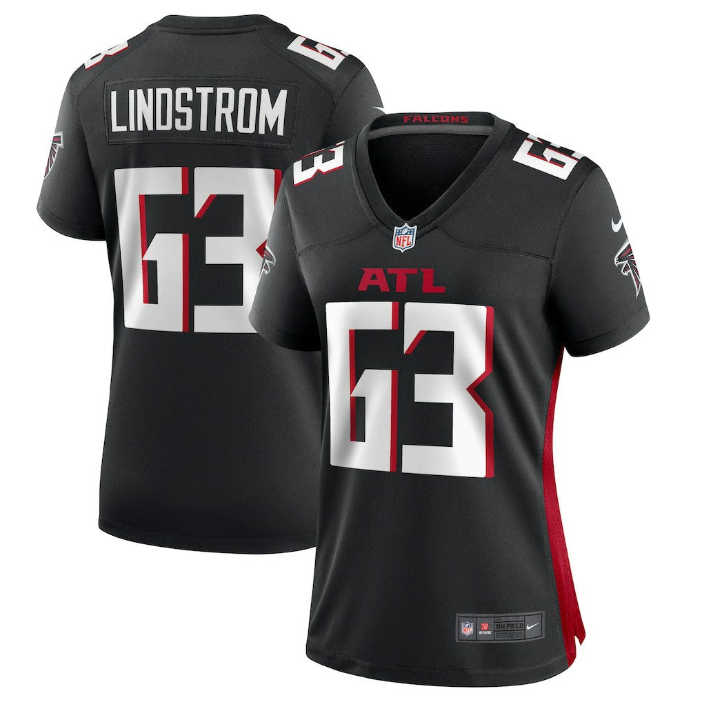 Chris Lindstrom Atlanta Falcons Women's Team Game Jersey - Black | Nike online
