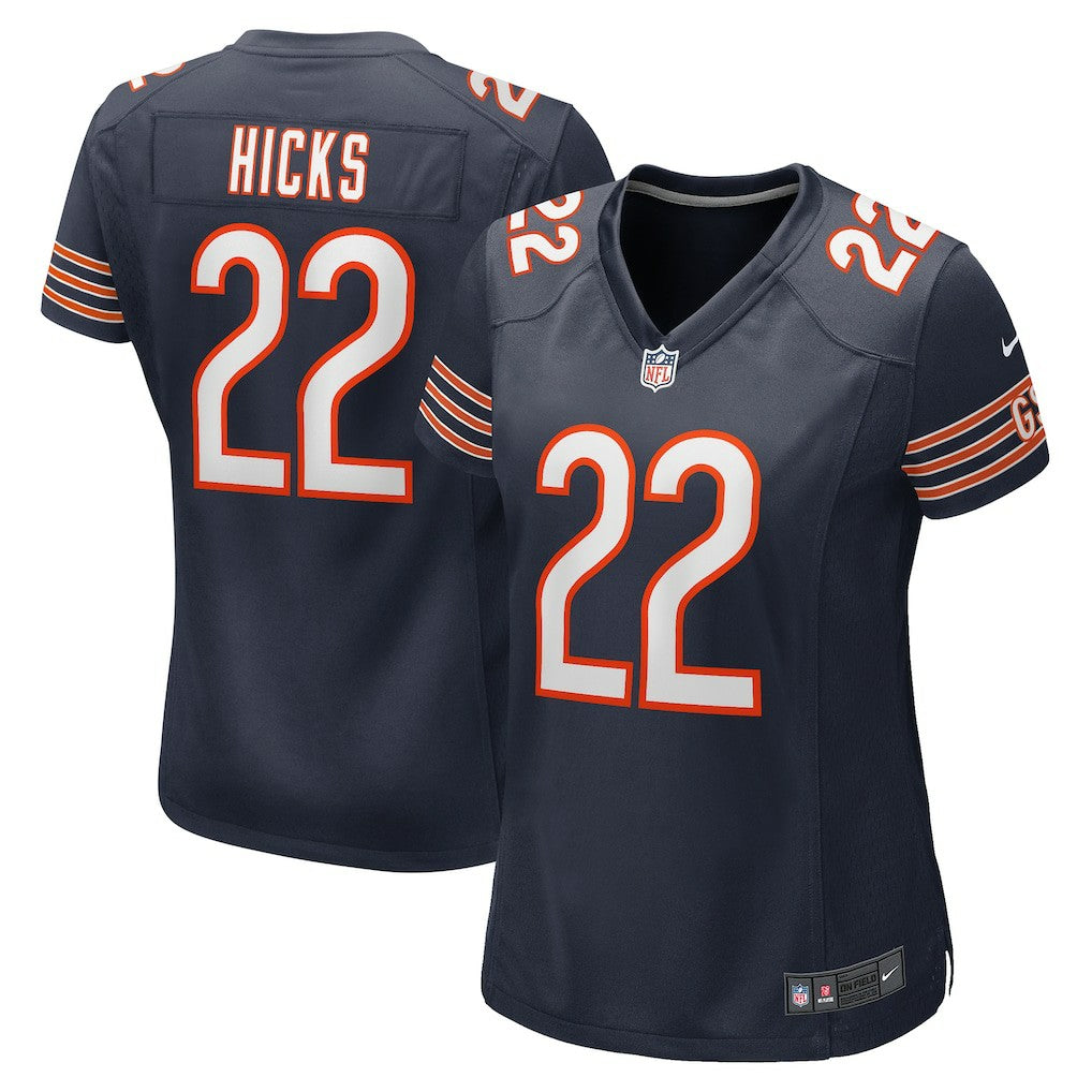 Elijah Hicks Chicago Bears Women's Team Game Jersey - Navy | Nike online