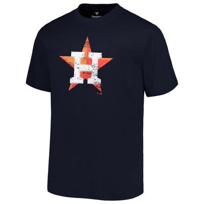 Houston Astros Profile Big & Tall Primary Logo T-Shirt - Navy
