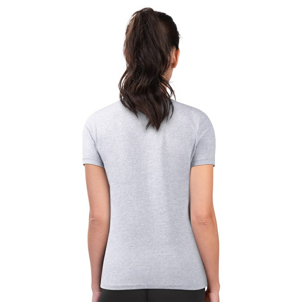 San Francisco Giants G-III 4Her by Carl Banks Women's Super-Slim Fit Lightweight City Graphic T-Shirt - Heather Gray