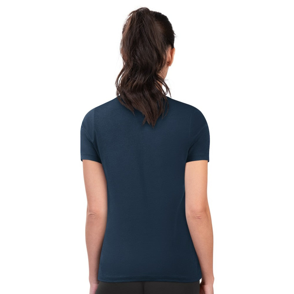 Washington Nationals G-III 4Her by Carl Banks Women's Super-Slim Fit Lightweight City Graphic T-Shirt - Navy