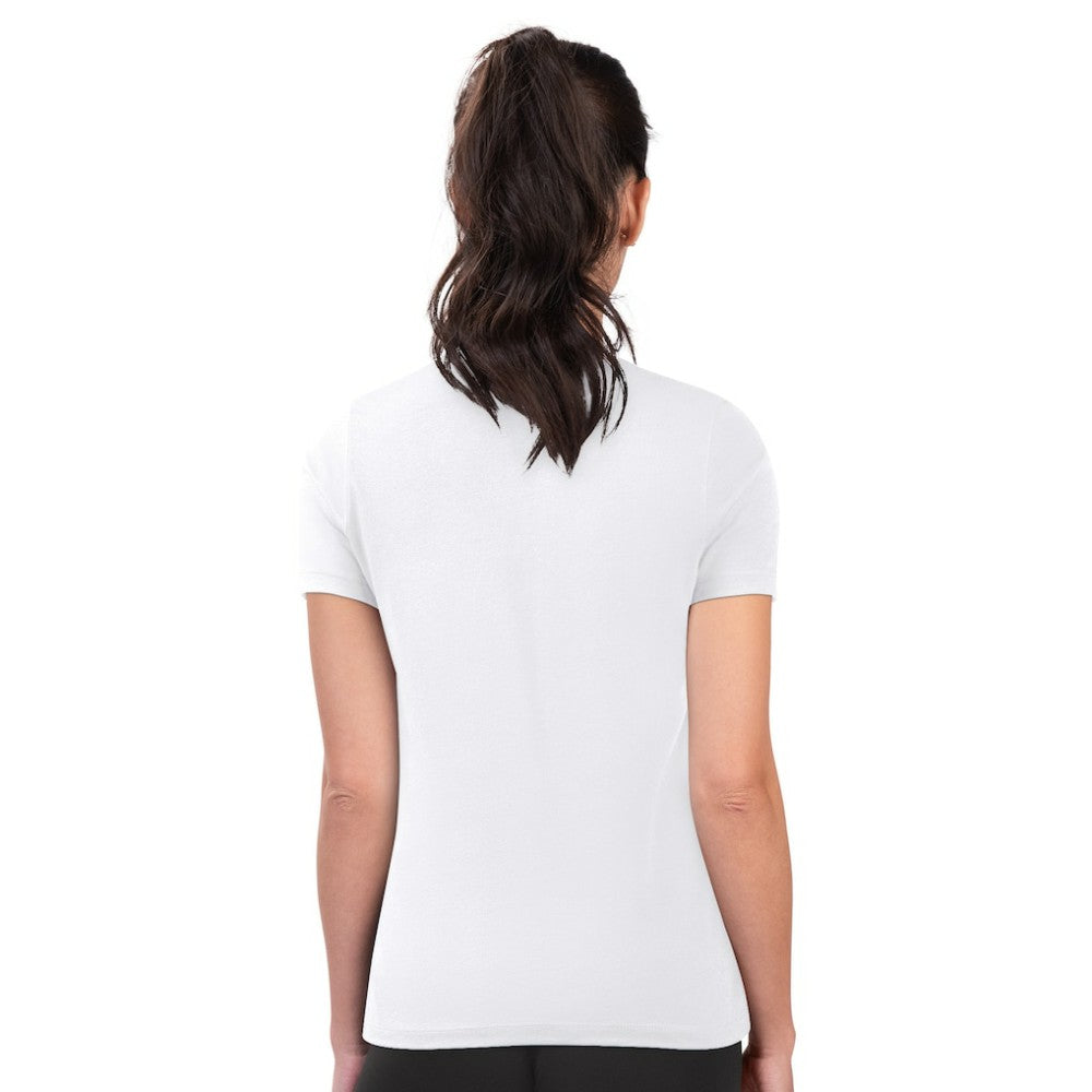 Washington Nationals G-III 4Her by Carl Banks Women's Super-Slim Fit Lightweight City Graphic T-Shirt - White