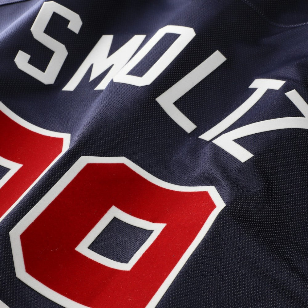John Smoltz Atlanta Braves Authentic Batting Practice Jersey - Navy | Mitchell & Ness