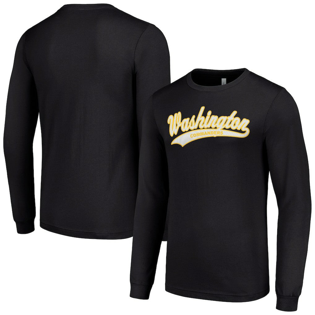 Washington Commanders Starter Tailsweep Long Sleeve T-Shirt - Black outlet