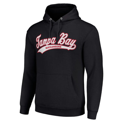 Tampa Bay Buccaneers Starter Unisex Tailsweep Pullover Hoodie - Black on sale