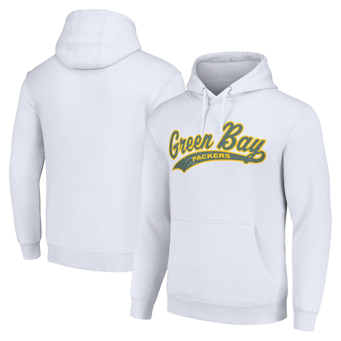 Green Bay Packers Starter Unisex Tailsweep Pullover Hoodie - White discount