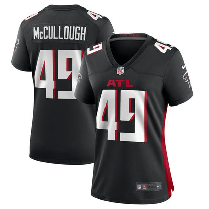 Liam McCullough Atlanta Falcons Women's Team Game Jersey - Black | Nike discount