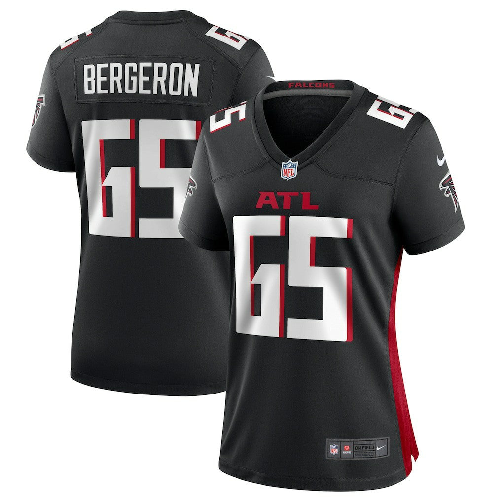 Matthew Bergeron Atlanta Falcons Women's Team Game Jersey - Black | Nike discount