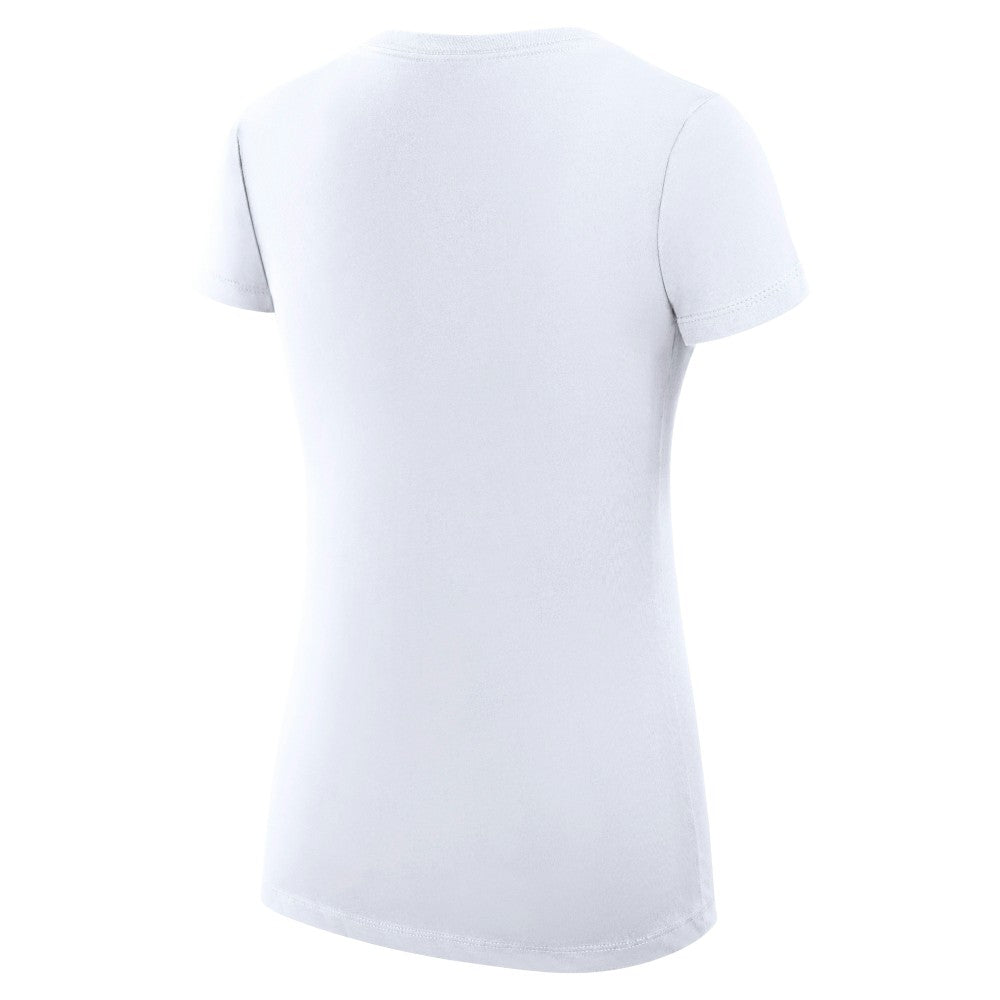 Houston Astros G-III 4Her by Carl Banks Women's Super-Slim Fit Lightweight City Graphic V-Neck T-Shirt - White