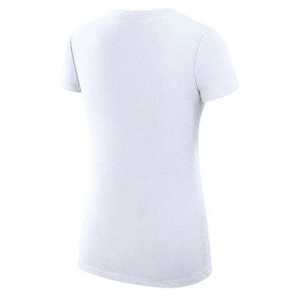 Houston Astros G-III 4Her by Carl Banks Women's Super-Slim Fit Lightweight City Graphic V-Neck T-Shirt - White