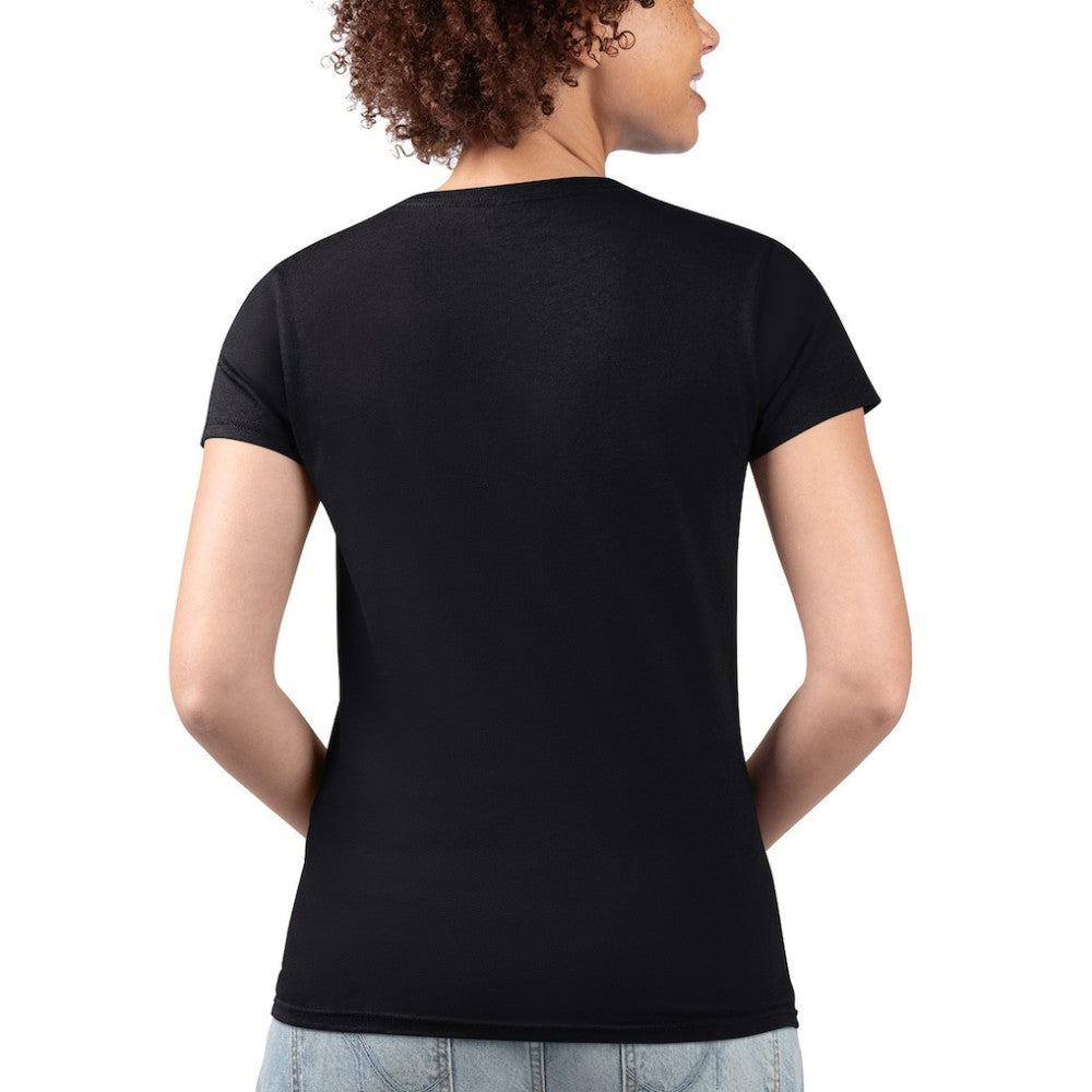 Pittsburgh Pirates G-III 4Her by Carl Banks Women's Super-Slim Fit Lightweight City Graphic V-Neck T-Shirt - Black