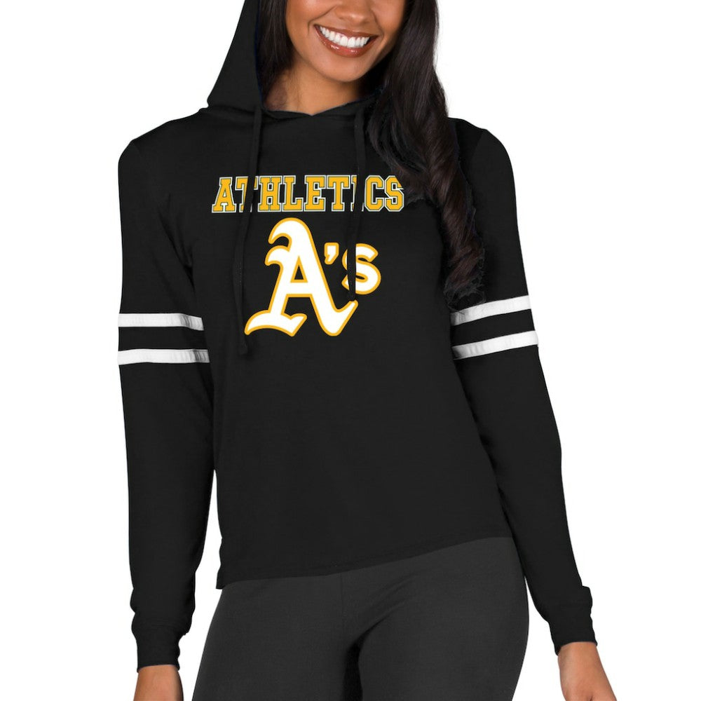 Athletics Concepts Sport Women's Marathon Lightweight Lounge Pullover Hoodie - Black