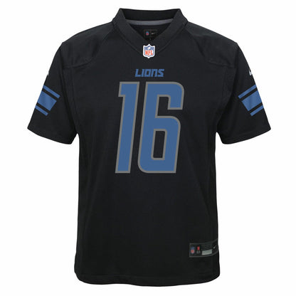 Jared Goff Detroit Lions Youth Game Jersey - Black | Nike outlet