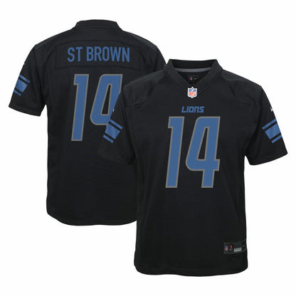 Amon-Ra St. Brown Detroit Lions Youth Game Jersey - Black | Nike sale