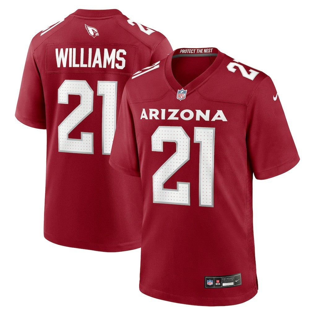 Garrett Williams Arizona Cardinals Game Jersey - Cardinal | Nike sale