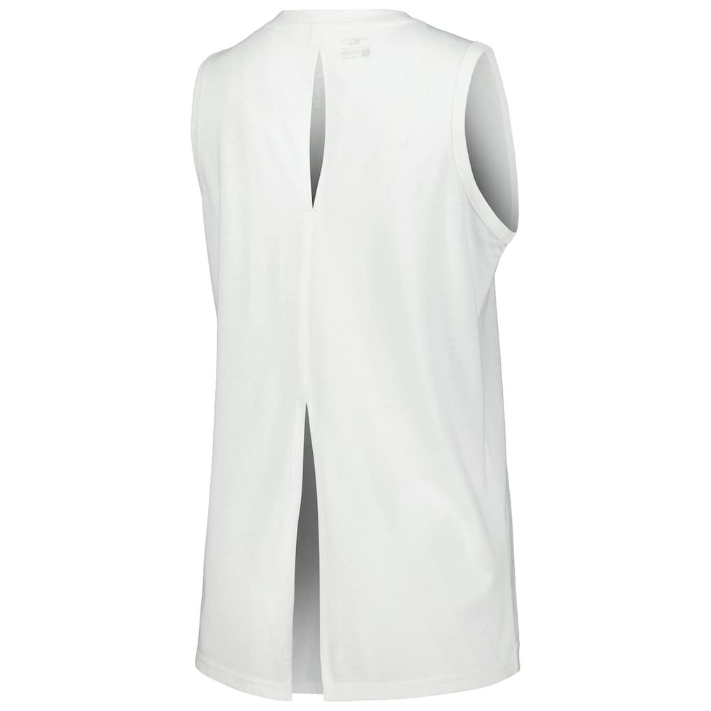 Brooklyn Nets Levelwear Women's Paisley Peekaboo Tank Top - White sale