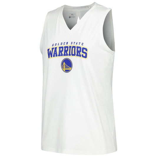 Golden State Warriors Levelwear Women's Paisley Peekaboo Tank Top sale - White sale