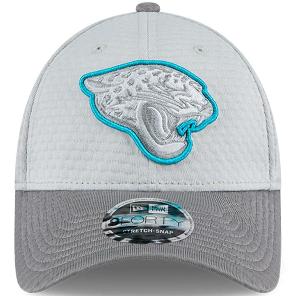Jacksonville Jaguars New Era 2024 NFL Training Camp 9FORTY Adjustable Hat - Gray online