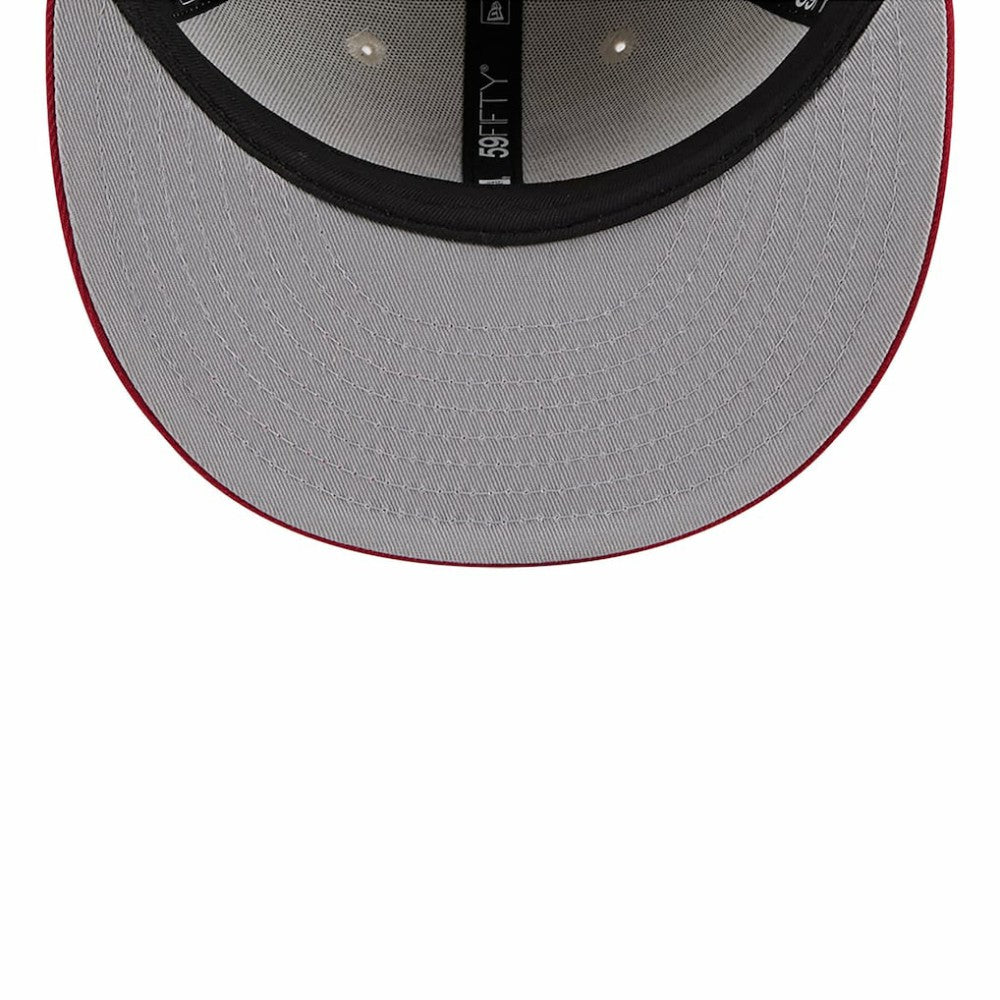 Washington Nationals 2024 Fourth of July Low Profile 59FIFTY Fitted Hat - Khaki/Red | New Era