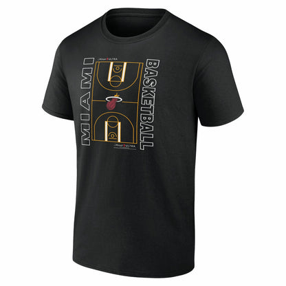 Miami Heat Michelob Ultra Full Court T-Shirt - Black outlet