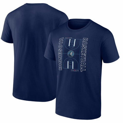 Minnesota Timberwolves Michelob Ultra Full Court T-Shirt - Navy on sale