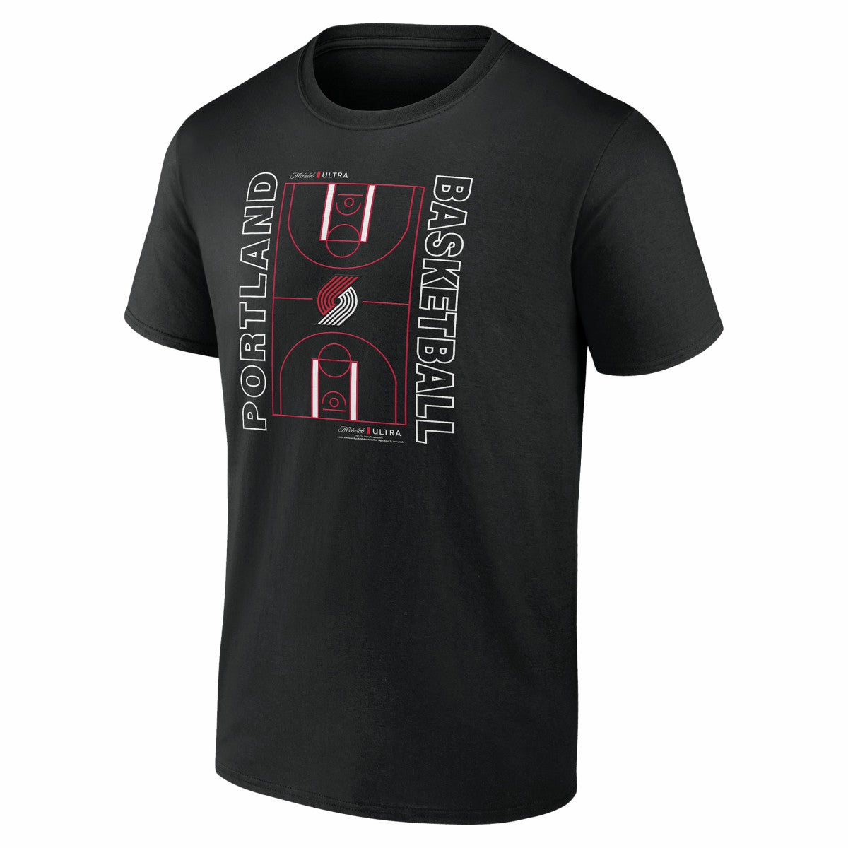Portland Trail Blazers Michelob Ultra Full Court T-Shirt - Black online