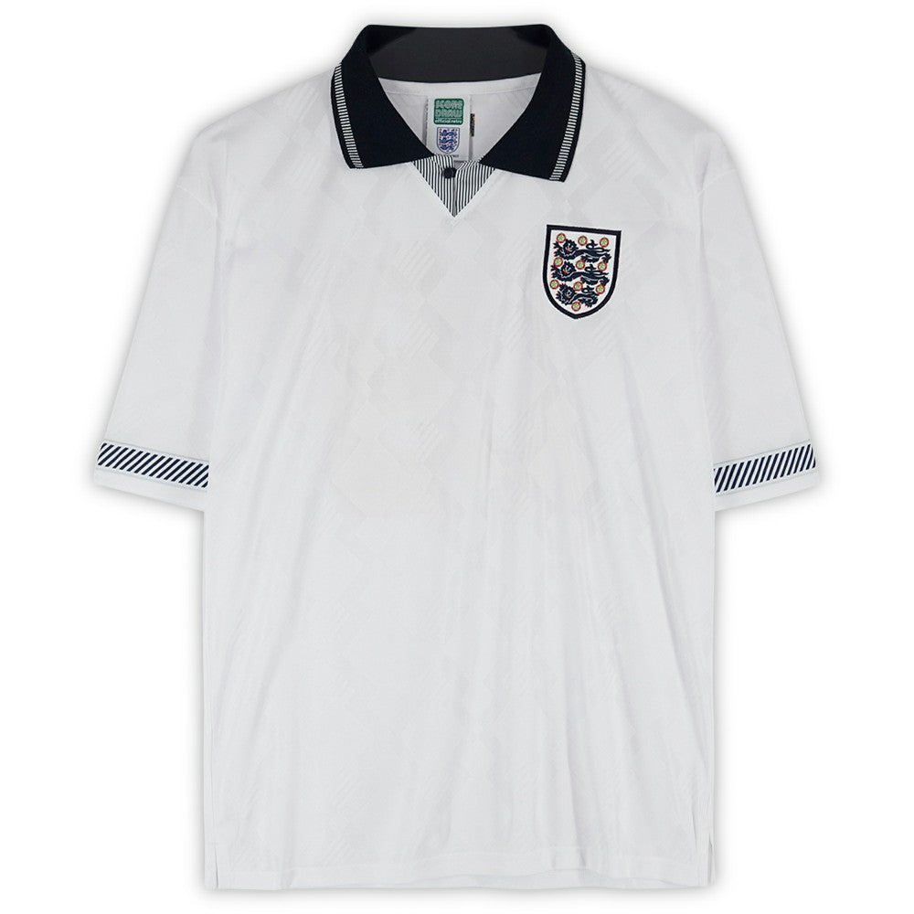 Paul Gascoigne England National Team Autographed 1990 Home Jersey | Fanatics discount